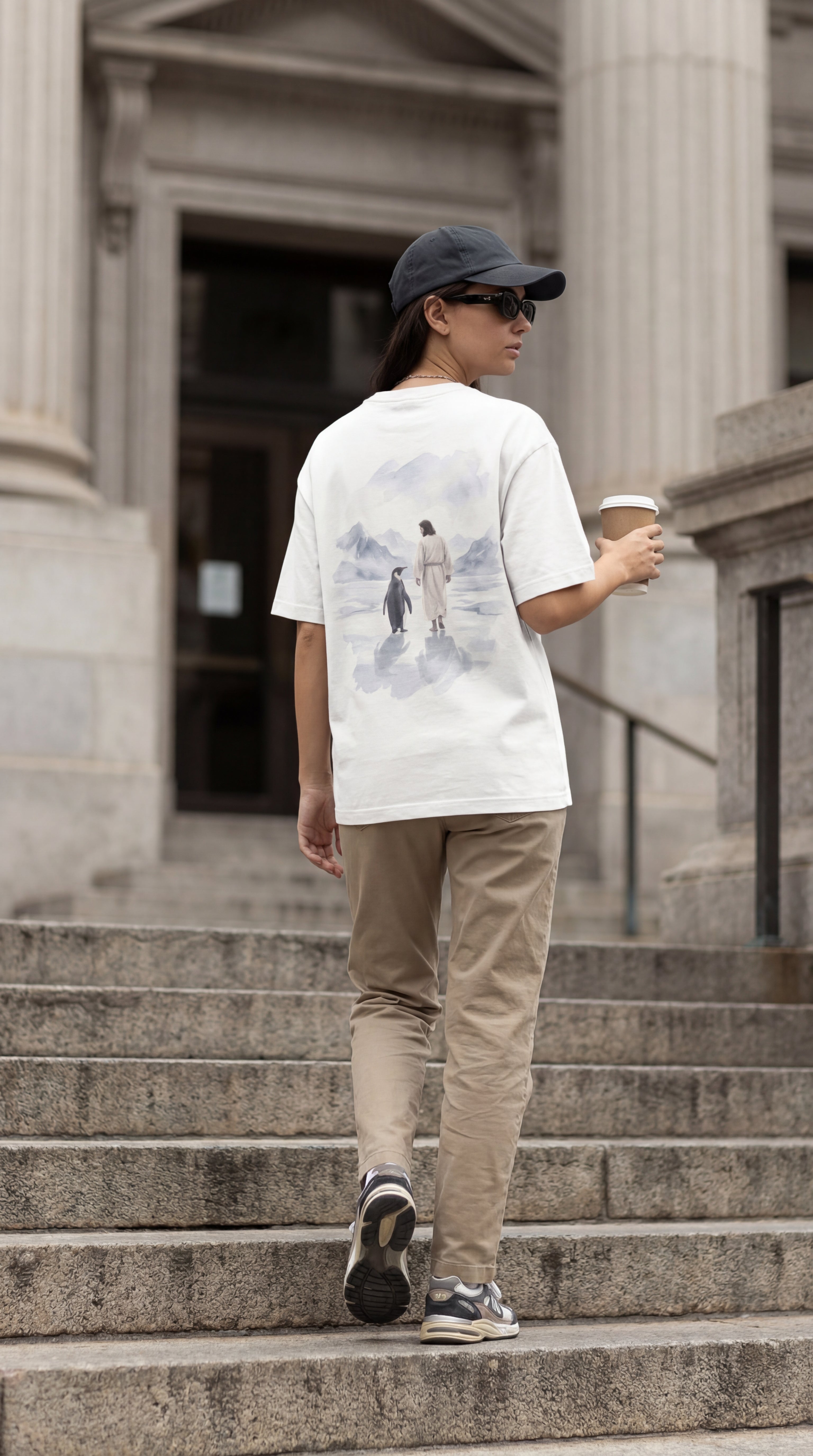 Nihilist Penguin Tee — Christ Signature