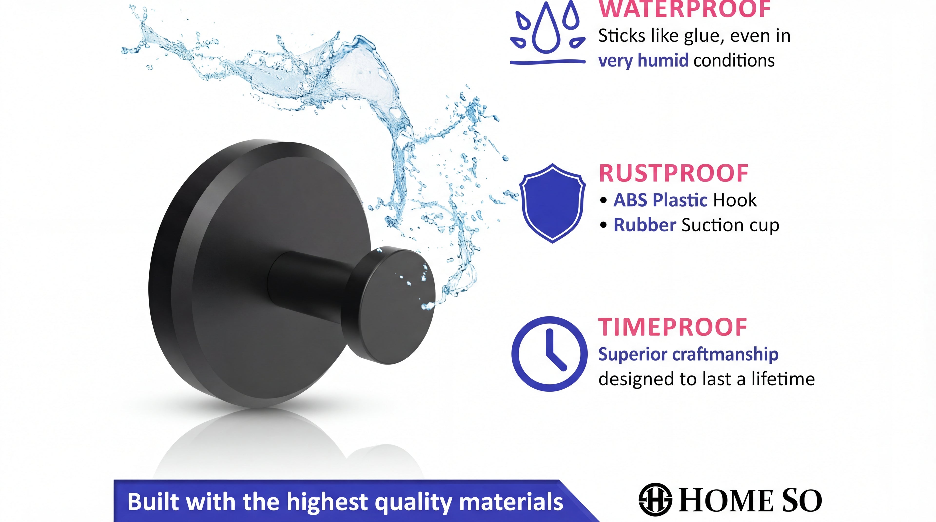 MyPrakto | No-Drill Vacuum Hook